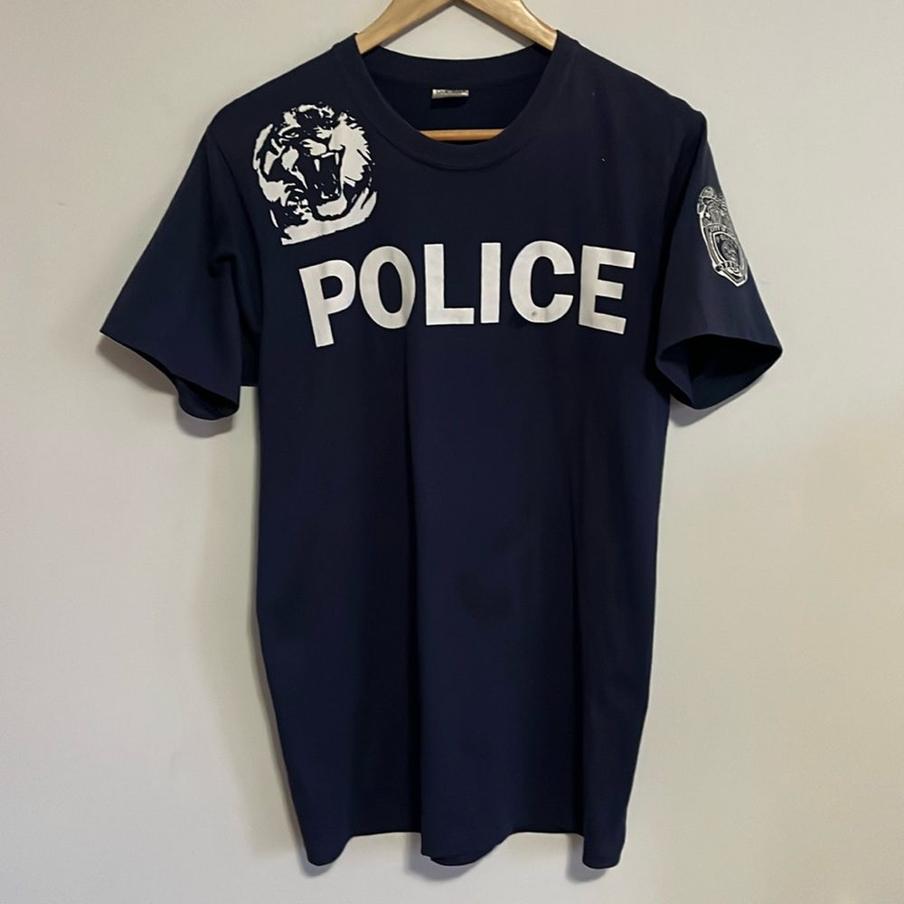 Vintage Police Officer T-Shirt / City Of Logan / Fierce & Real / Medium / 90s